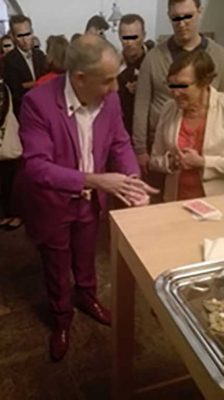 Bruno de Blasiis en close Up de magie