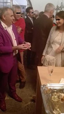 Bruno de Blasiis en close Up de magie