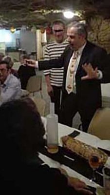 Bruno de Blasiis en close Up de magie